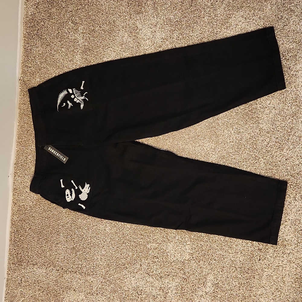 Fun dino skeleton pants from Mod Cloth size 18